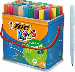 Bic BIC Kids Visacolor XL, Bold, Multicolour, Bullet tip, 4.5 mm, 1.3 mm, Multicolour 1