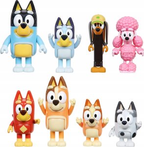Figurka Bluey Bluey - 8 Figures Multipack - S3 (90128) /Figures /Multi 1