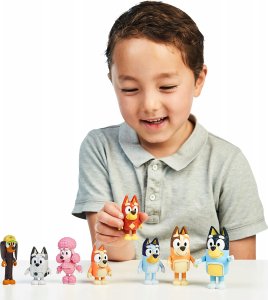 Figurka Bluey Bluey - 8 Figures Multipack - S3 (90128) /Figures /Multi 4