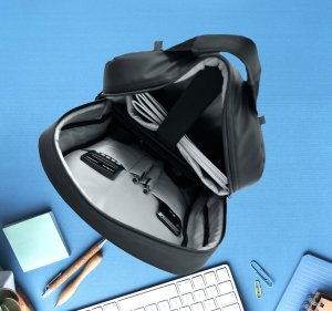 Plecak Monolith Monolith Plecak biznesowy na laptopa 17,2" czarno-szary 6