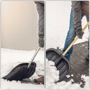 Kadax Szufla Łopata Do Śniegu Bez Trzonka Mocna 2szt 2