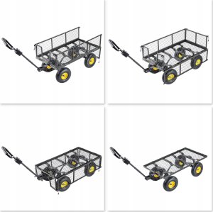 Kadax KADAX Wózek Ogrodowy Transportowy Przyczepka 300kg 6