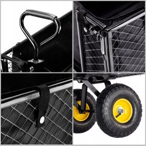 Kadax KADAX Wózek Ogrodowy Transportowy Solidny 450kg 4