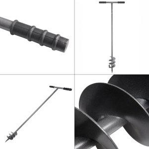 Kadax Świder Ręczny Do Ziemi Gleby Wiertnica Glebowa 11cm 110mm Dołownik mocny 11