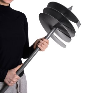 Kadax Świder Ręczny Do Ziemi Gleby Wiertnica Glebowa 26cm 260mm Dołownik mocny 5