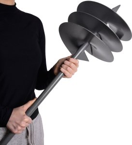 Kadax Świder Ręczny Do Ziemi Gleby Wiertnica Glebowa 23cm 230mm Dołownik mocny 5