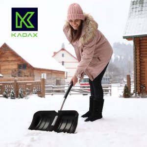 Kadax KADAX Łopata Do Śniegu Do Odśnieżania Szufla Solidna + Skuwacz Do Lodu 25cm 9