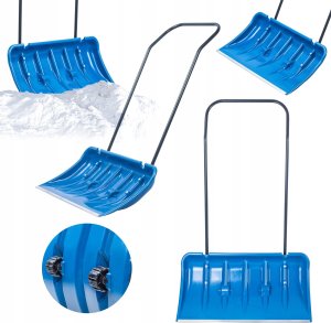 Kadax KADAX Łopata Zgarniacz Pług Do Śniegu Na Kółkach + Łopata Ergo Zestaw 10