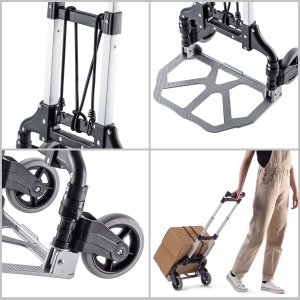 Kadax KADAX Składany wózek aluminiowy 70kg 11