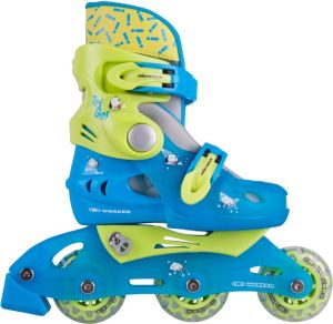 Rolki Worker Rolki dla dzieci wrotki 3-kołowe TriGo różowe r. 26-29 (6390-XS-1) 7