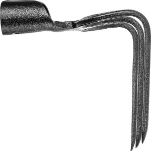 Kadax Haki 3-Zębne Do Nawozu Obornika Nieoprawione Widły Kopacz Bez Trzonka 6