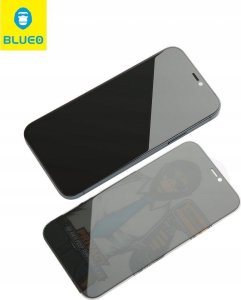 Blueo Szkło Hartowane 5D Mr. Monkey Glass - Apple iPhone 13 Pro Max / 14 Plus czarny (Strong Privacy) 3