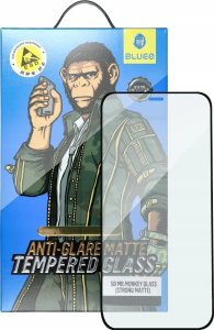Blueo Szkło Hartowane 5D Mr. Monkey Glass - Apple iPhone 13 Pro Max / 14 Plus czarny (Strong Privacy) 4