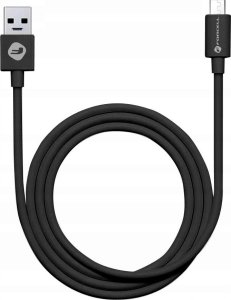 Kabel USB ForCell USB-A - microUSB 1 m Czarny 5