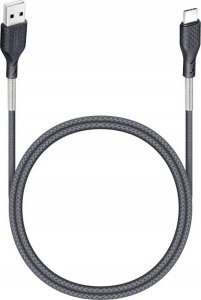 Kabel USB ForCell USB-A - USB-C 1 m Czarny 13