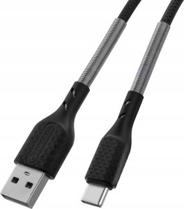 Kabel USB ForCell USB-A - USB-C 1 m Czarny 5