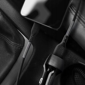 Kabel USB ForCell USB-A - USB-C 1 m Czarny 8