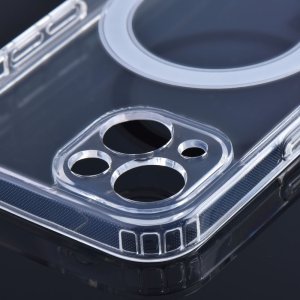 OEM Futerał CLEAR MAG COVER z ochroną aparatu kompatybilny z MagSafe do IPHONE 12 transparentny 3
