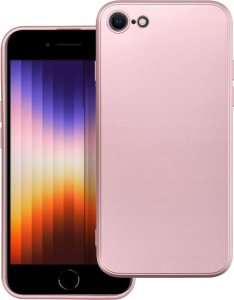 OEM Futerał METALLIC do IPHONE 7 / 8 / SE 2020 / SE 2022 różowy 1