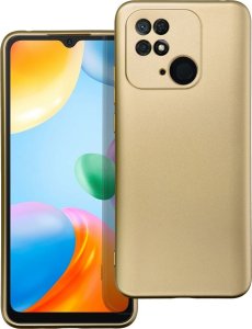 OEM Futerał METALLIC do XIAOMI Redmi 10C złoty 1