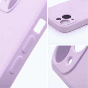 OEM Futerał SILICONE MAG COVER kompatybilny z MagSafe do IPHONE 11 różowy 10