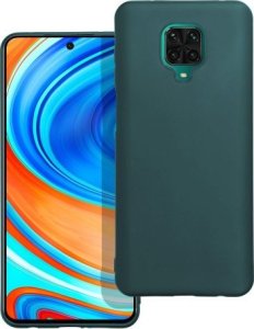 OEM Futerał MATT do XIAOMI Redmi Note 9 Pro ciemnozielony 1