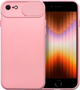 OEM Futerał SLIDE do IPHONE 7 / 8 / SE 2020 / SE 2022 jasnoróżowy 5