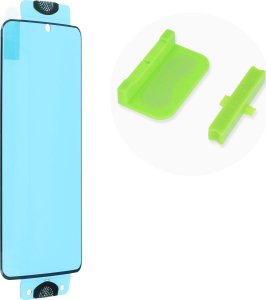 Bestsuit Szkło hybrydowe Bestsuit Flexible 5D Full Glue do Samsung Galaxy S23 Ultra czarny (Hot Bending) - działający czytnik 8