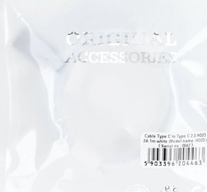 Kabel USB OEM USB-C - USB-C 1 m Biały (5903396204463) 6