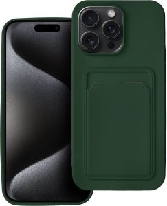 OEM Futerał CARD CASE do IPHONE 15 Pro Max zielony 1