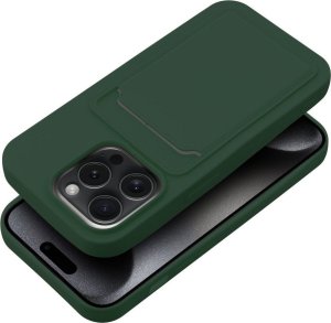 OEM Futerał CARD CASE do IPHONE 15 Pro zielony 3