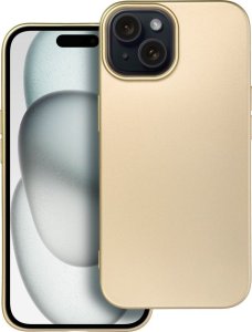 OEM Futerał METALLIC do IPHONE 15 złoty 1