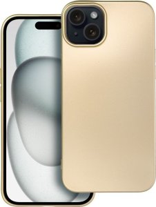 OEM Futerał METALLIC do IPHONE 15 Plus złoty 1