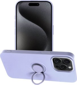 OEM Futerał SILICONE RING do IPHONE 15 Pro Max fioletowy 1