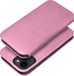 OEM Kabura DUAL POCKET Book do IPHONE 15 Plus jasny różowy 1