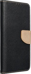 OEM Kabura FANCY Book do IPHONE 15 Pro czarno złoty 1