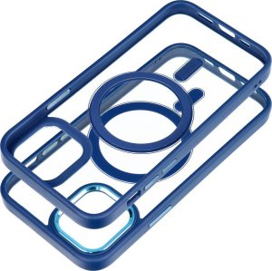 OEM Futerał COLOR EDGE MAG COVER kompatybilny z MagSafe do IPHONE 12 / 12 Pro niebieski 3