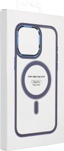 OEM Futerał COLOR EDGE MAG COVER kompatybilny z MagSafe do IPHONE 12 / 12 Pro niebieski 6