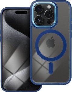 OEM Futerał COLOR EDGE MAG COVER kompatybilny z MagSafe do IPHONE 15 Pro niebieski 1