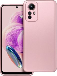 OEM Futerał METALLIC do XIAOMI Redmi Note 12S różowy 1