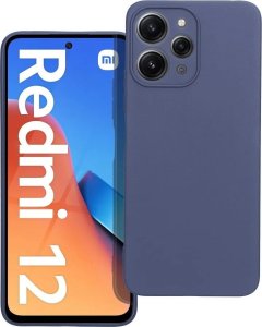 OEM Futerał MATT do XIAOMI Redmi 12 4G / Redmi 12 5G niebieski 1