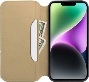 OEM Kabura DUAL POCKET Book do SAMSUNG S23 FE złoty 4