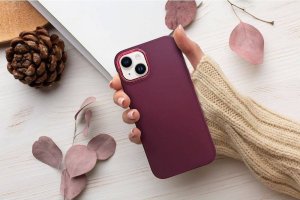 OEM Futerał FRAME do XIAOMI Redmi Note 9S / 9 Pro fioletowy 4