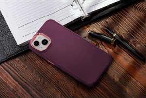 OEM Futerał FRAME do XIAOMI Redmi Note 9S / 9 Pro fioletowy 5