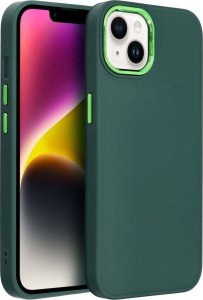 OEM Futerał FRAME do XIAOMI Redmi Note 9S / 9 Pro zielony 3