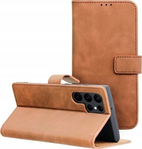 OEM Kabura TENDER Book do SAMSUNG S24 Ultra brązowy 1