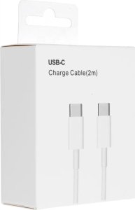 Kabel USB OEM USB-C - USB-C 2 m Biały 3