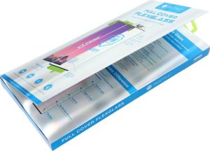 Bestsuit Szkło hybrydowe Bestsuit Flexible 5D Full Glue do Samsung Galaxy S24 Ultra czarny (Hot Bending) - działający czytnik 2