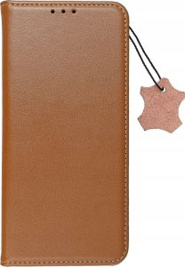OEM Kabura SMART PRO Book skórzana do XIAOMI Redmi 13C / POCO C65 brązowy 1