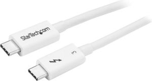 Kabel USB StarTech USB-C - USB-C 0.5 m Biały (TBLT34MM50CW) 1